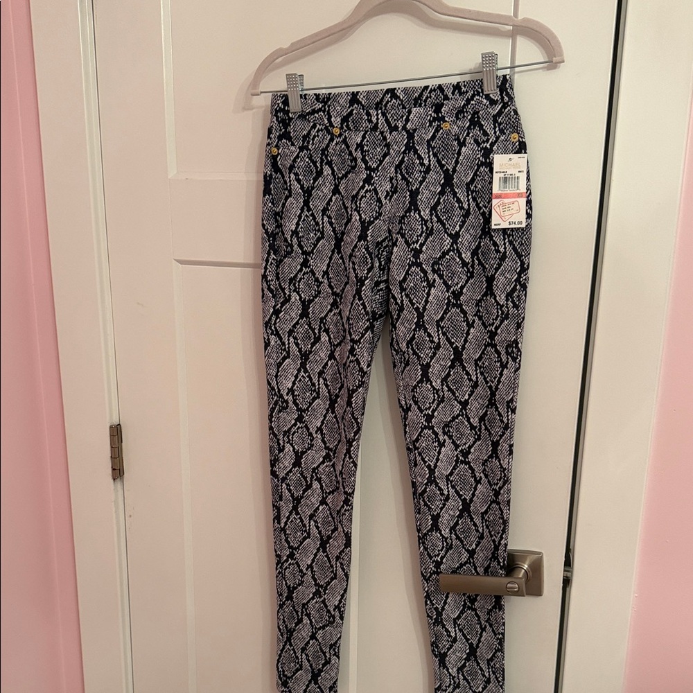 Michael Kors Snakeskin Print Pants